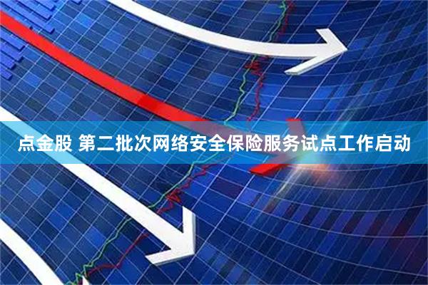 点金股 第二批次网络安全保险服务试点工作启动